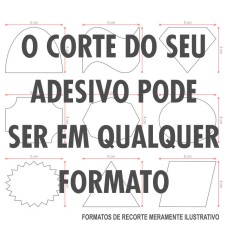 Adesivo 5X4cm - Compras somente pelo WattsApp  54 99262 4843 